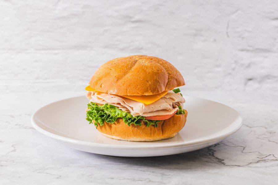 Turkey and Cheese Sandwich To Your Taste